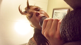 Ex wife eating Bulls Black Dick