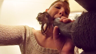 Ex wife eating Bulls Black Dick