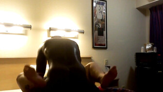 Talking To Her Hubby On The Phone While Getting BBC