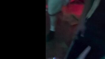 It started off in a bar and ended up with juicy creaming in hotel room