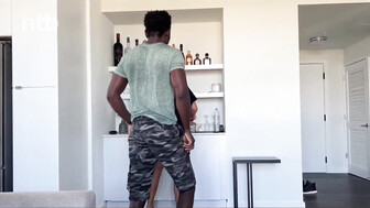 Cuckold white wife fucks her favorite bbc in front of her husband