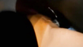 Cute Blonde Gets Long Black Lovers Cock