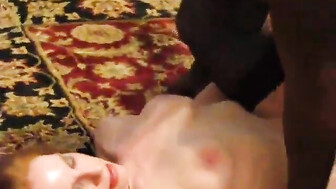 Sexy Wife Fucking Her Black Bull in Front of Her Husband