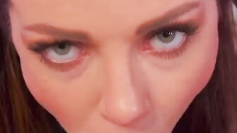 Wife swallow every drop