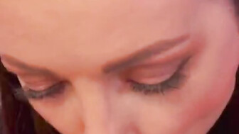 Wife swallow every drop