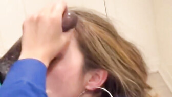 Watch as I CUM directly to her face