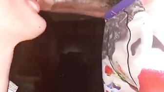 His girlfriend loves to suck black cock