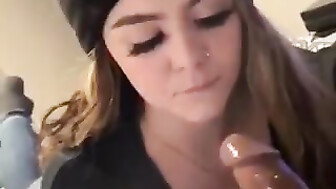 Someone’s little princess being a BBC slut