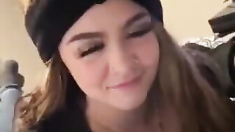 Someone’s little princess being a BBC slut