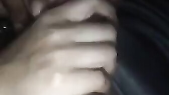 Latina doing door dash with me while her bf is at home