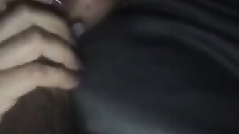 Latina doing door dash with me while her bf is at home