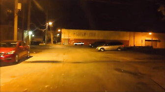 Sexy Hot Blonde Girl Hooks Up with a Black Man on The Street