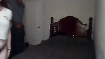 Homemade Girlfriend Cuckolding Her Boyfriend with a Black Friend