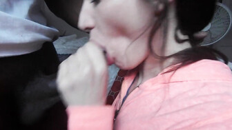 Naughty Wife Sucking Black Cock & Swallowing Cum