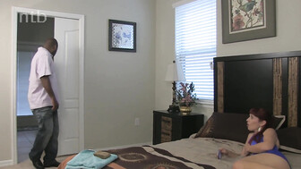 Black Man Fucks Red head and Blonde Milf