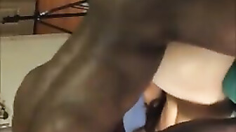 Hotwife cuckolding hubby with magnificent BBC