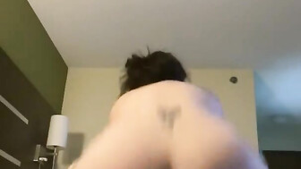 Riding blackdaddy cock