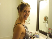 Sexy thim MILF gets off on her BBC Lover