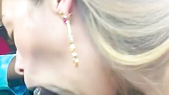 Ball worship que cock swallowing from beautiful slut