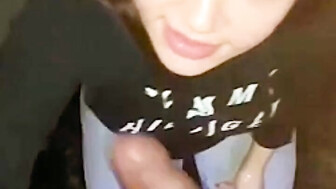 Lovely slut seems to love BBC