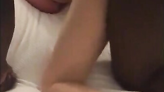Hotwife Getting Fucked by Her Black Lover in a Hotel Room