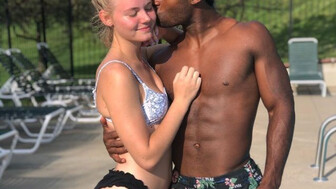 My 18 yo Step daughter, mom was gone. So I gave her some Ni*ga dick