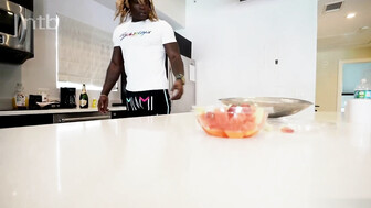 Big titted redhead white milf sucks and fucks that enormous bbc