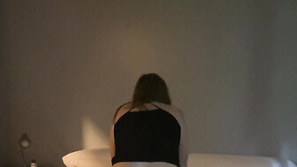 Chubby MILF gets thick young dick and loves it.