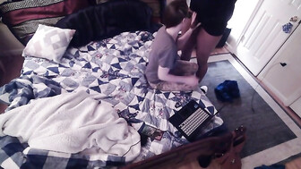 Gf Cheating on Her BF with a Black Man and He is Watching on her Computer