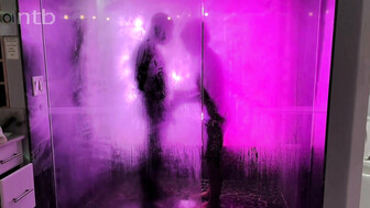 So erotic and sexy - cuckold white wife getting bbc under the shower