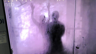 So erotic and sexy - cuckold white wife getting bbc under the shower