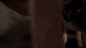 Horny mature makes her black stud cum twice