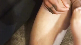 Guy records his hot girlfriend with two black guys