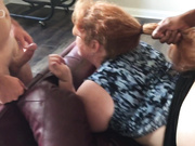 Curvy Redheaded Wife Fucks Her BBC and Her Husband