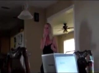 Good- Looking Blonde Slut Wife Fucking Her Black Bull