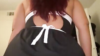 Sexy latina giving BBC a lapdance before riding