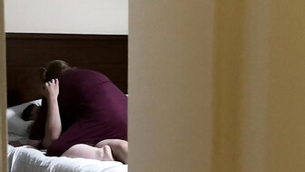 Thick MILF fucks fit young sailor two days in a row