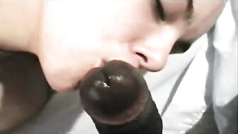 Rebecca First Time with a Black Man and Gets a Creampie