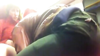 Hubby Film wife on train with black stranger