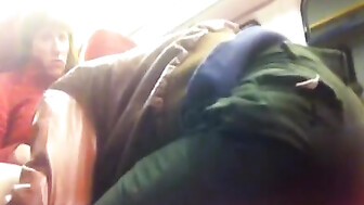 Hubby Film wife on train with black stranger