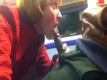 Hubby Film wife on train with black stranger