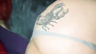 PAWG taking crazy BBC backshots