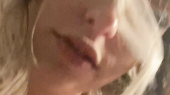 Cuckold white wife sucks bbc and hubby's dick off