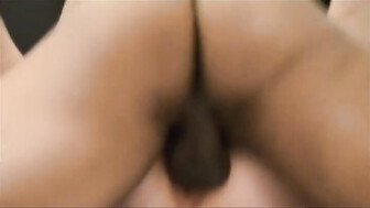 Wife Getting Fucked and Creampie in Their Bedroom by Her Black Bull