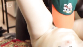 First Time Cuckold's Wife gets BBC Creampie