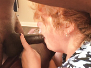 Cuck Shares His Wife with a Black Man Fucking Her and Sucking His Dick