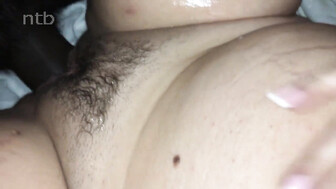 Freshly married busty white babe gets that bbc creampie once again