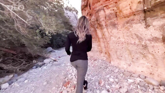 Amazing outdoor adventure with really big and thick white dick