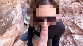 Amazing outdoor adventure with really big and thick white dick