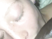 BBC destroys blonde while cuck watches Full Video